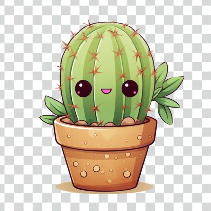 cute cactus vector