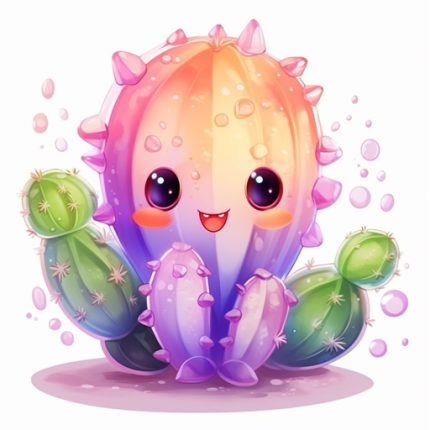 Funny Cute Cactus png