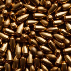 Real silver Military War Bullets