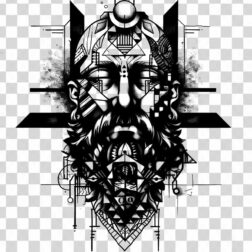 ancient Geometric mythology Hand Drawn Transparent PNG