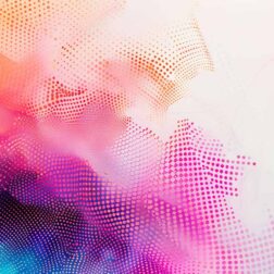 colourful point Minimal abstract illustration background