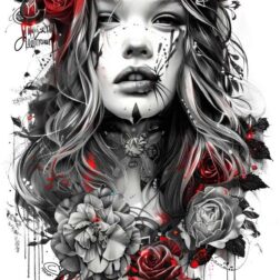 girl with love transparent PNG file