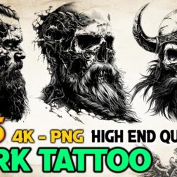 175 Dark and Horror Art Tattoo