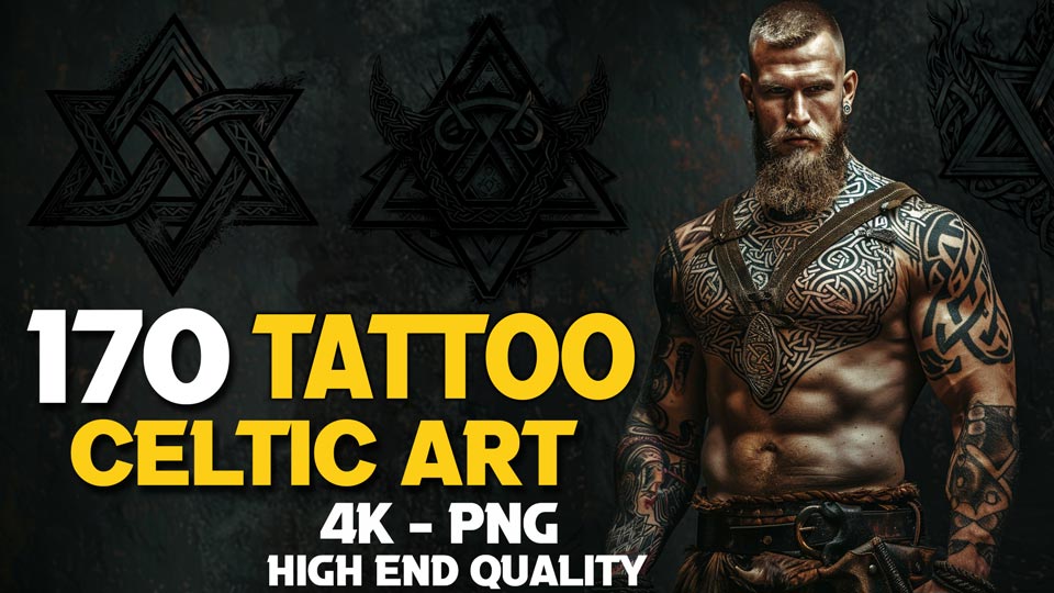 celtic theme tattoo design