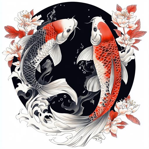 Koi Fish transparent PNG