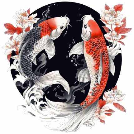 koi fish tattoo tattoo design transparent PNG