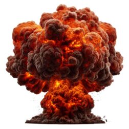 free amazing Explosion effect transparent PNG