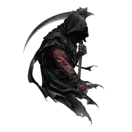 death Grim reaper Design transparent PNG