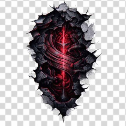 Dark sleeve arm tattoo design transparent PNG