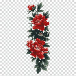 color Traditional neo-traditional flower tattoo design PNG