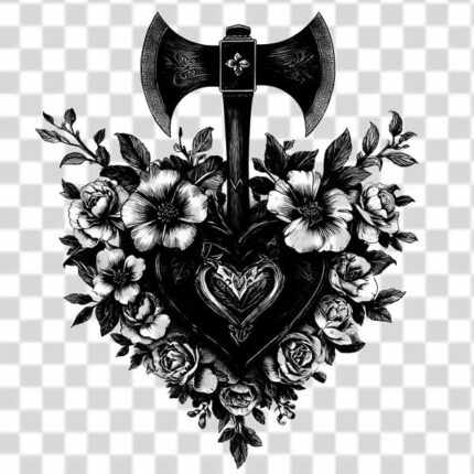 free download of scary gothic design PNG 4k transparent