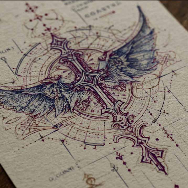 design gothic tattoo