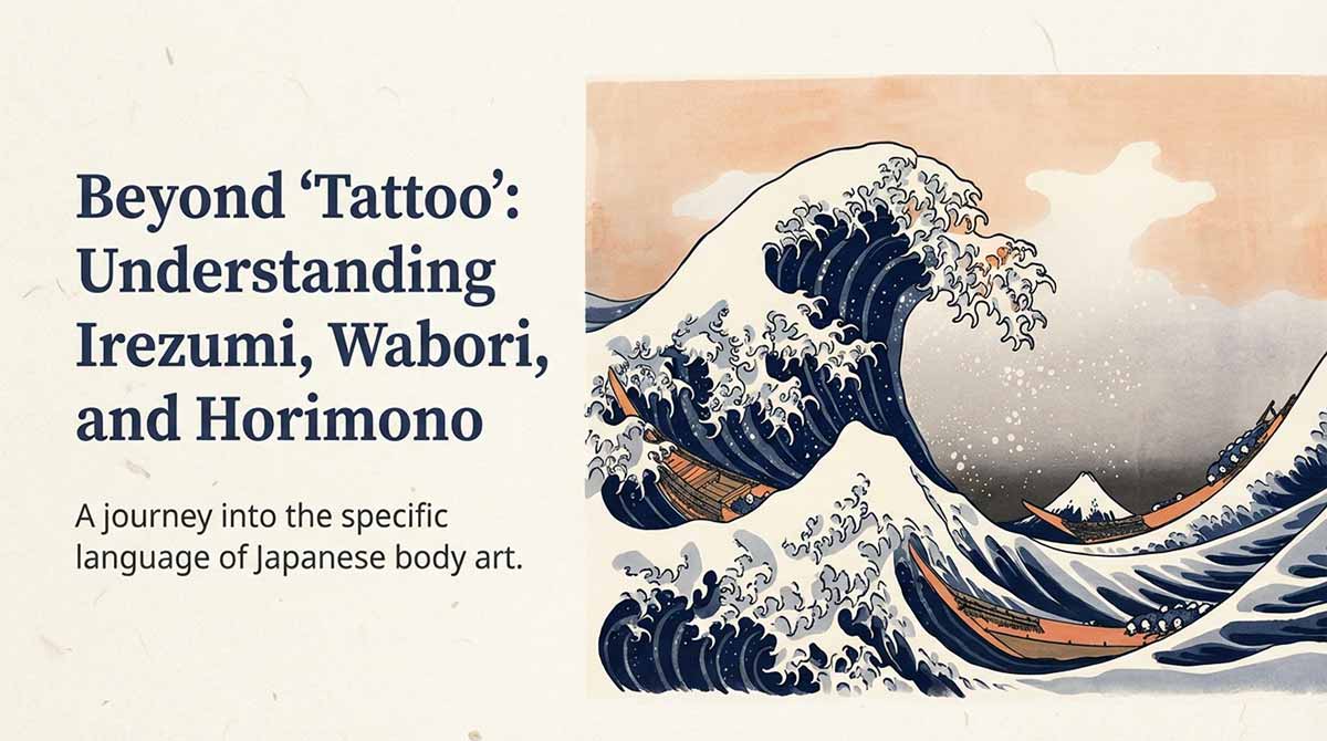 Irezumi Wabori Horimono tattoo design