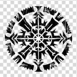 4k Scary theme of gothic tattoo design PNG