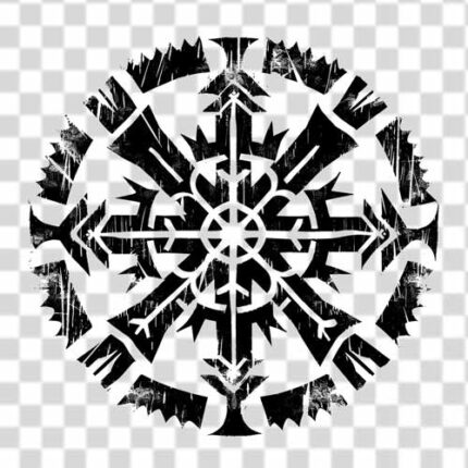 4k Scary theme of gothic tattoo design PNG