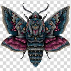 apocalypse insect with ornamental designs tattoo png