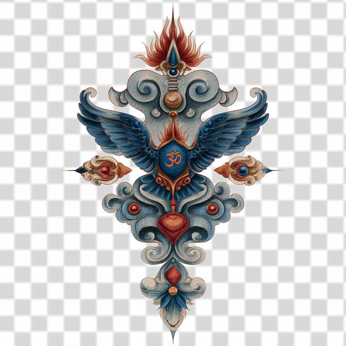 color-design-of-wings-with-ancient-theme color design of wings with ancient tattoo png