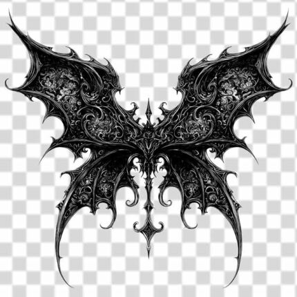 Wings with inspired of body dragon PNG