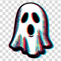 fantasy ghost tattoo design transparent