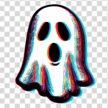 fantasy ghost tattoo design transparent