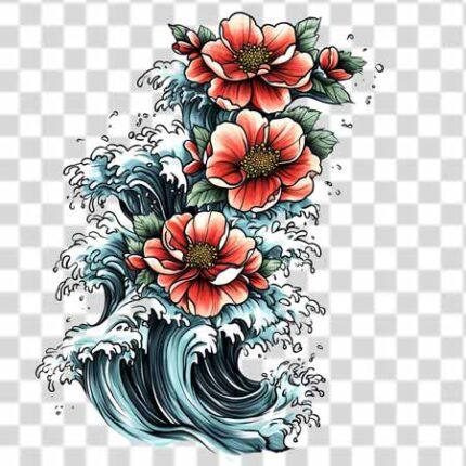 japanese Tattoo png Design Free Download in transparent background